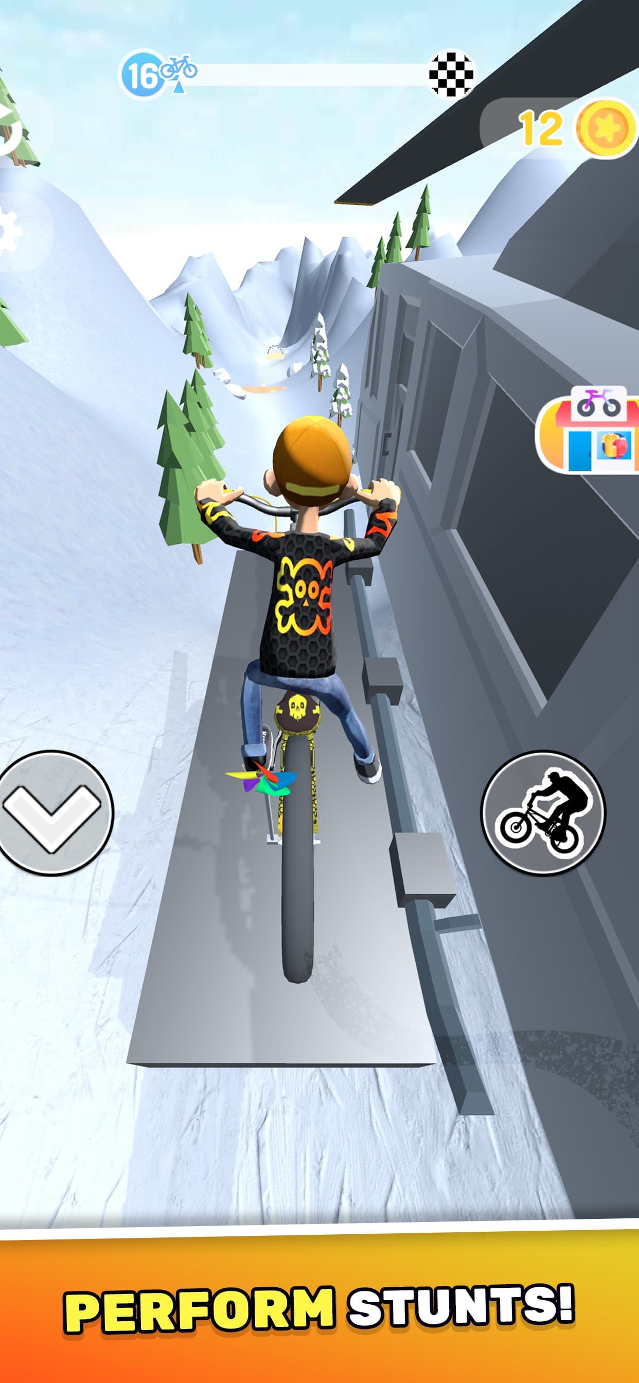 Biker Challenge 3D screenshot 2 - screenshot