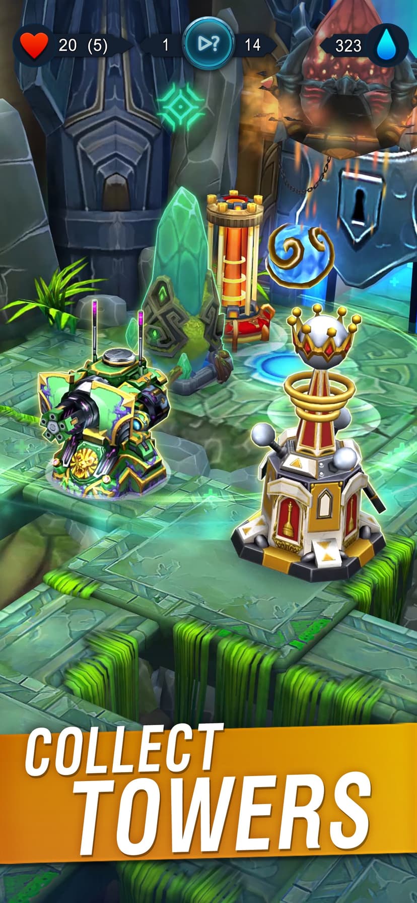 Defenders 2: Tower Defense CCG screenshot 1 - screenshot