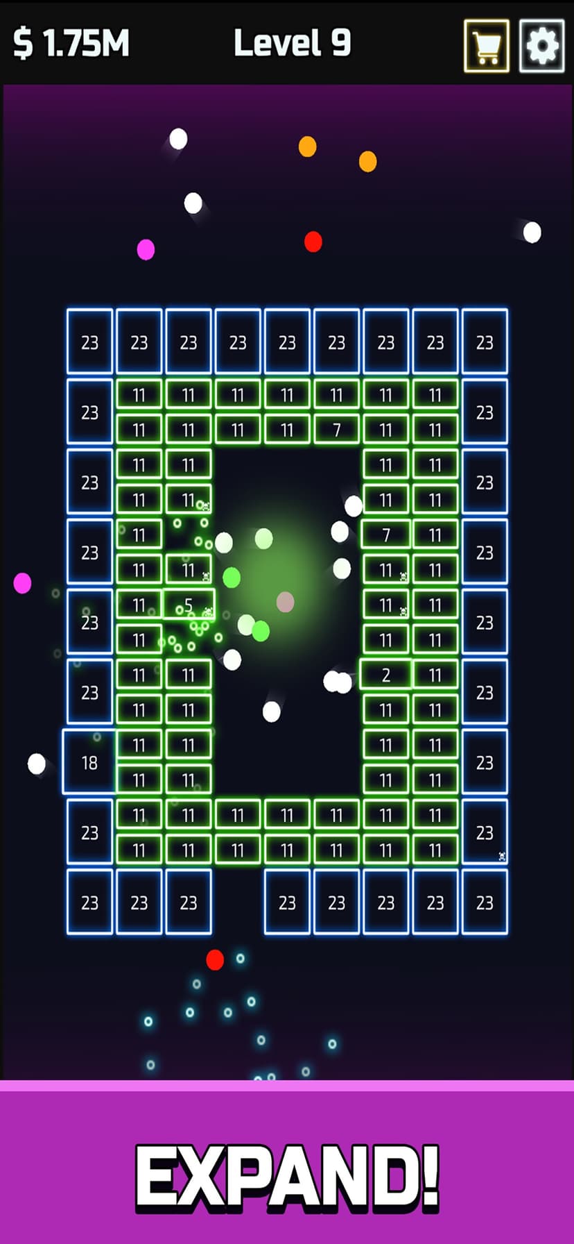 Idle Brick Breaker - Breakout screenshot 2 - screenshot