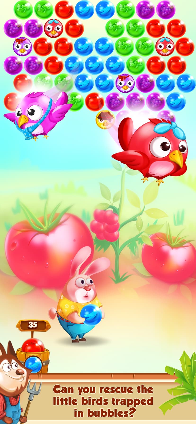 Bubble Shooter - Farm Pop Game screenshot 2 - screenshot
