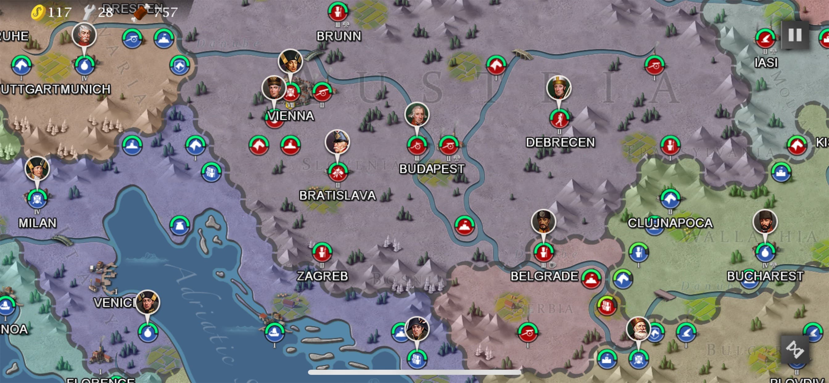 European War 4: Napoleon screenshot 4 - screenshot