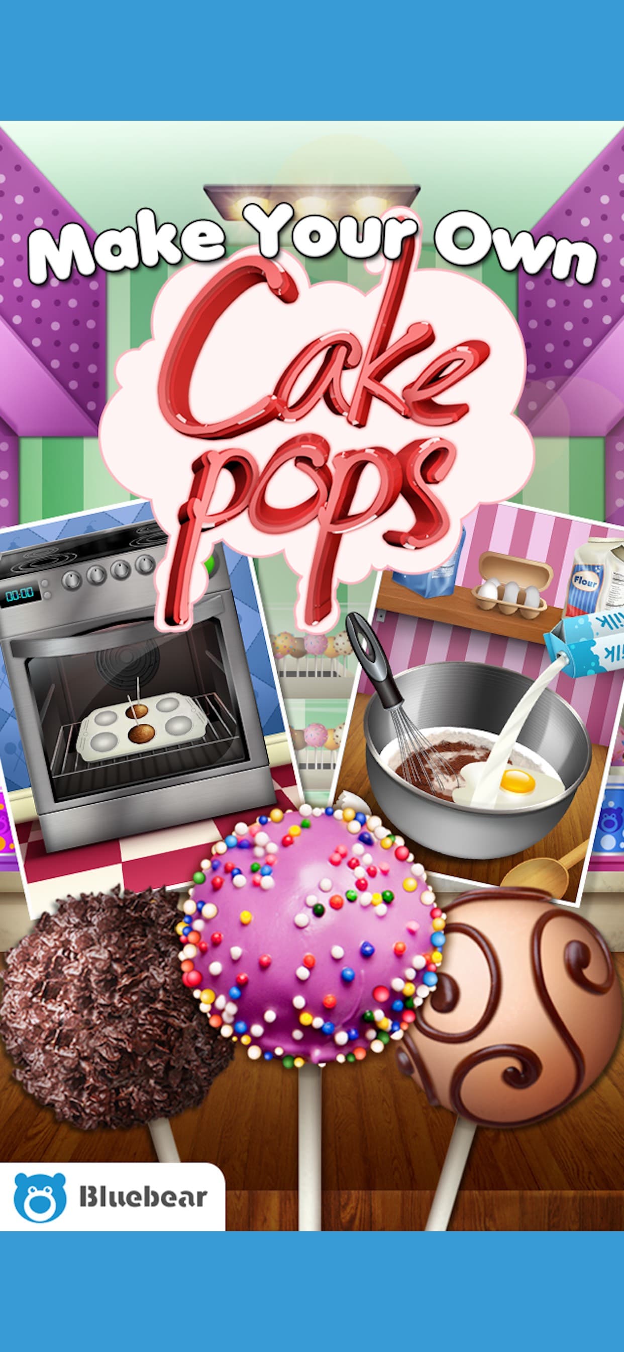 Cake Pop Maker - Cooking Games screenshot 1 - screenshot