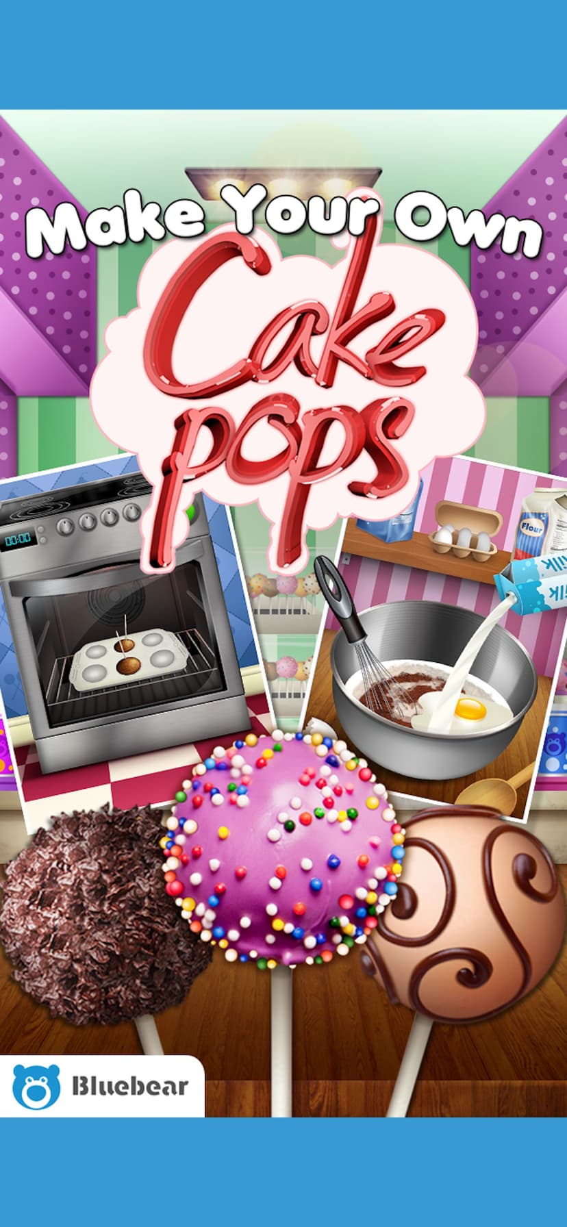 Cake Pop Maker - Cooking Games screenshot 1 - screenshot