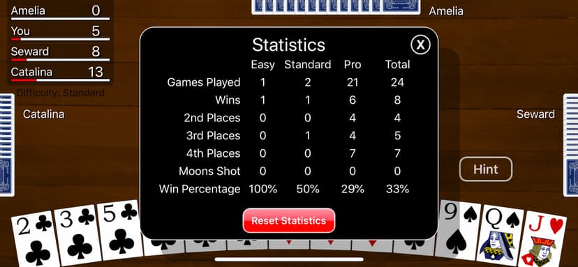 Hearts Card Classic screenshot 7 - screenshot