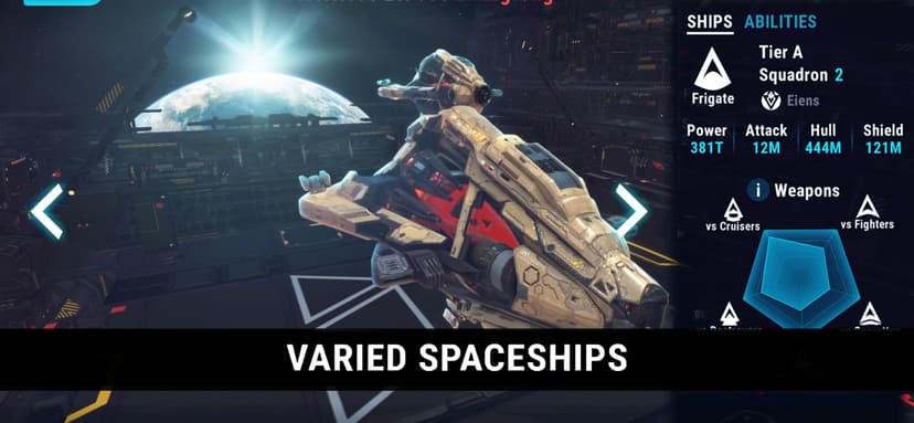 Stellar Wind Idle: Space RPG screenshot 1 - screenshot