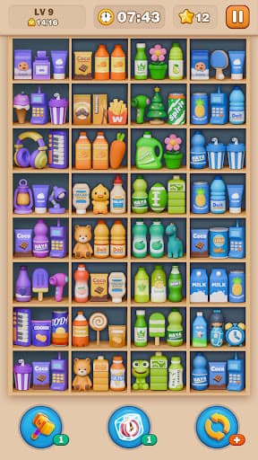 Goods Puzzle: 3D Sorting Games screenshot 4 - screenshot