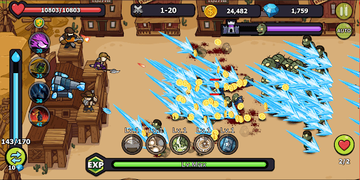 Zombie Defense: Idle Survival screenshot 2 - screenshot