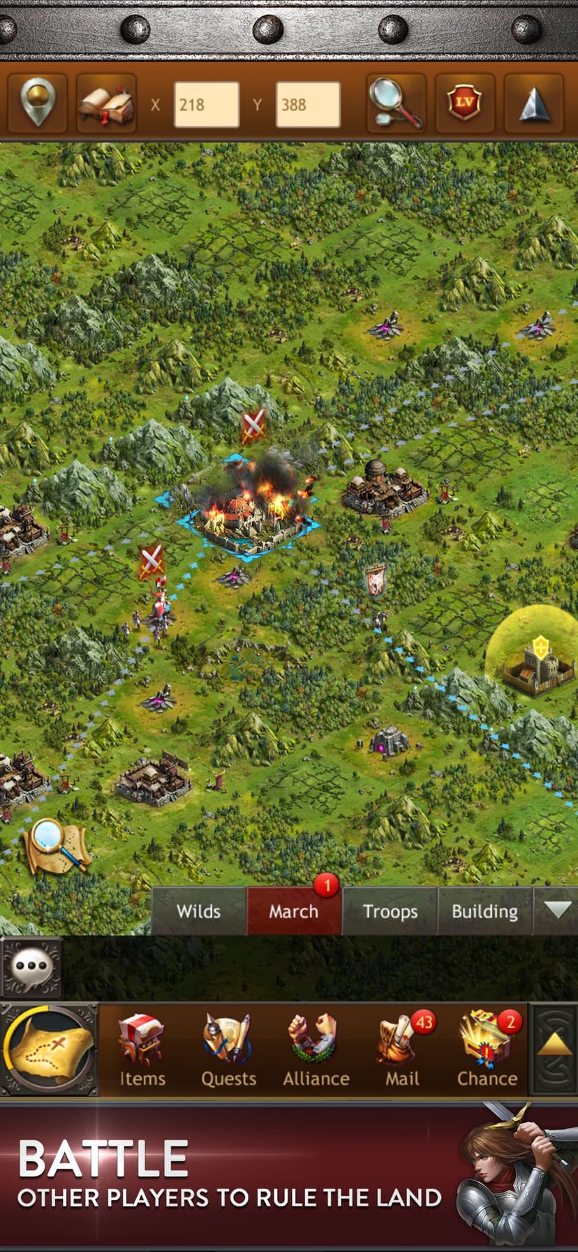 Kingdoms of Camelot: Battle screenshot 3 - screenshot