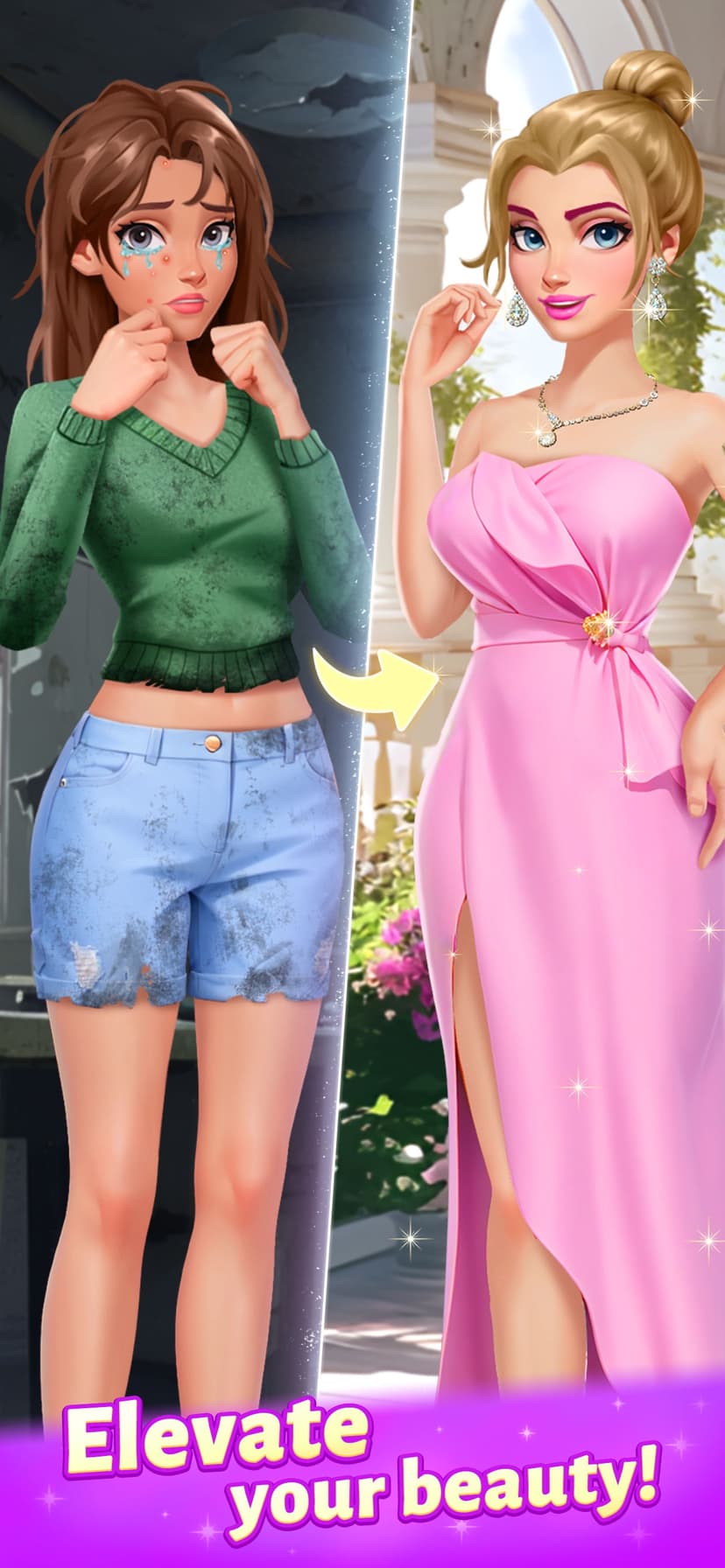 Love Rebirth : Merge Makeover screenshot 2 - screenshot