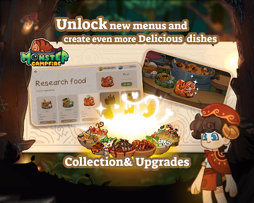 Monster Campfire: Idle Cook screenshot 1 - screenshot