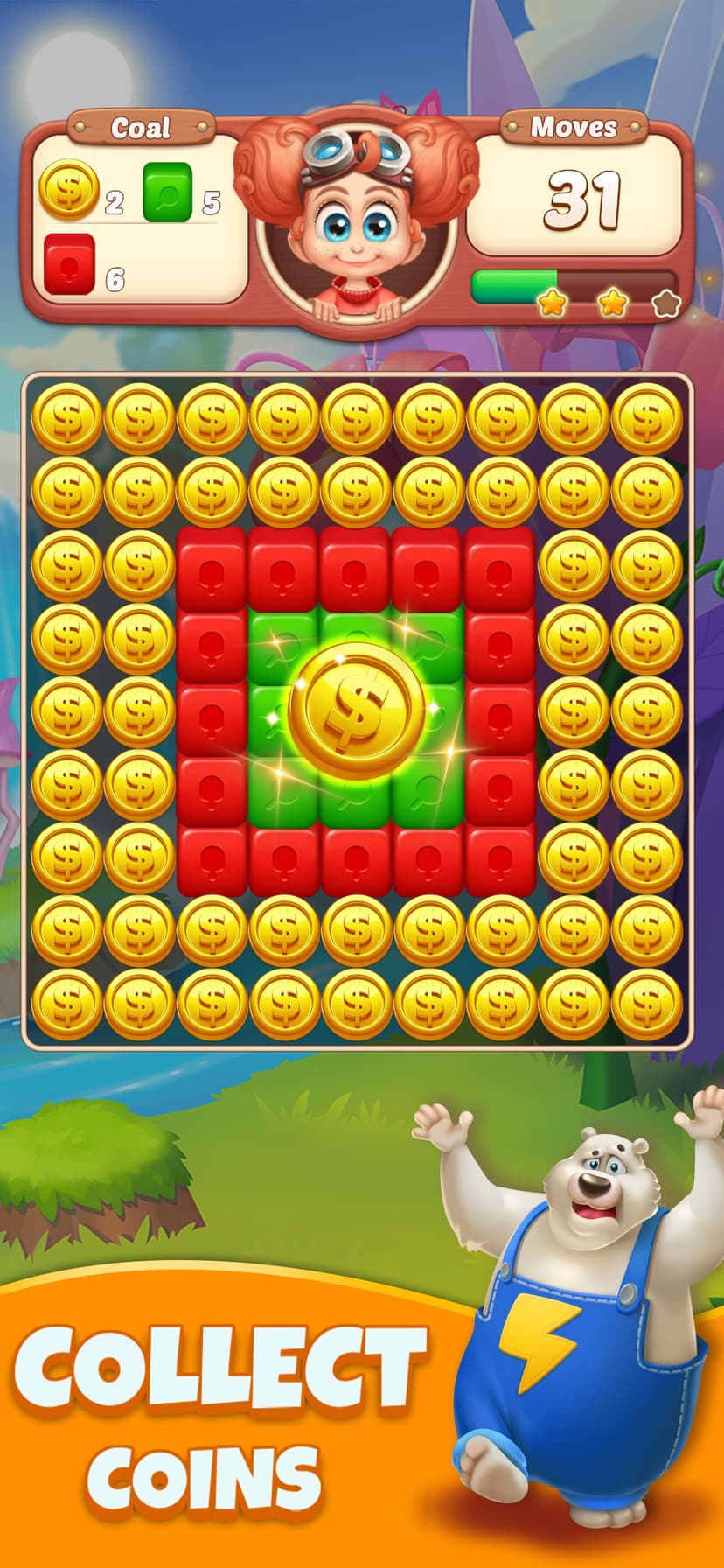Cube Blast Jungle: Puzzle Game screenshot 4 - screenshot