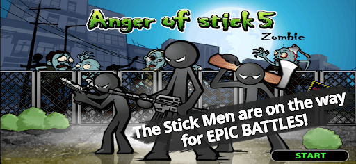 Anger of stick 5 : zombie screenshot 1 - screenshot