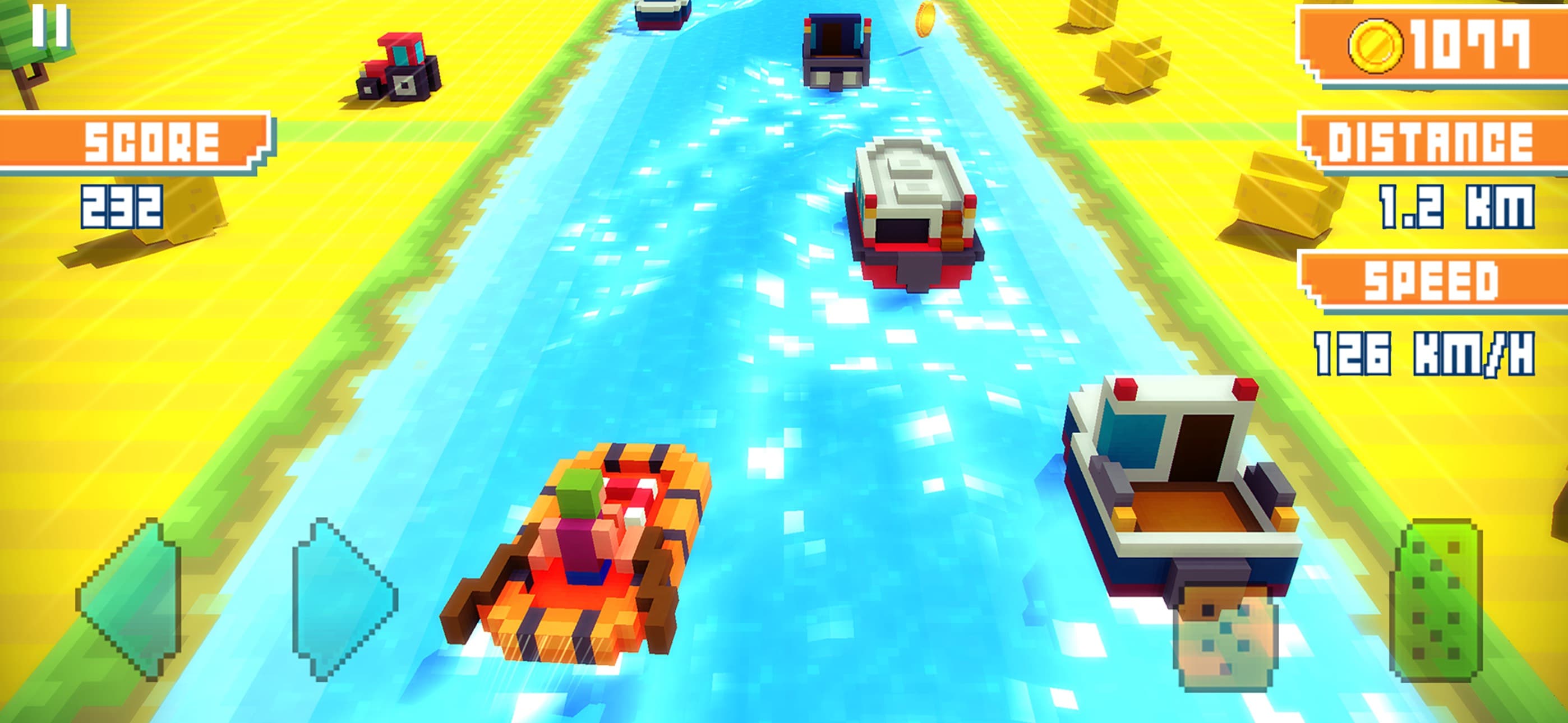 Blocky Highway screenshot 2 - screenshot
