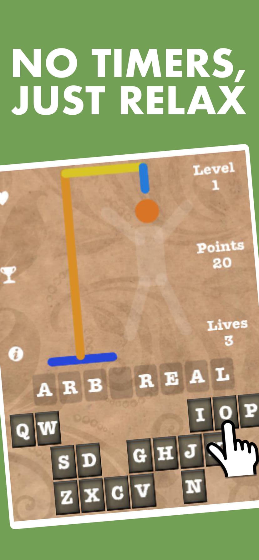 Stress Free Hangman 44k screenshot 2 - screenshot