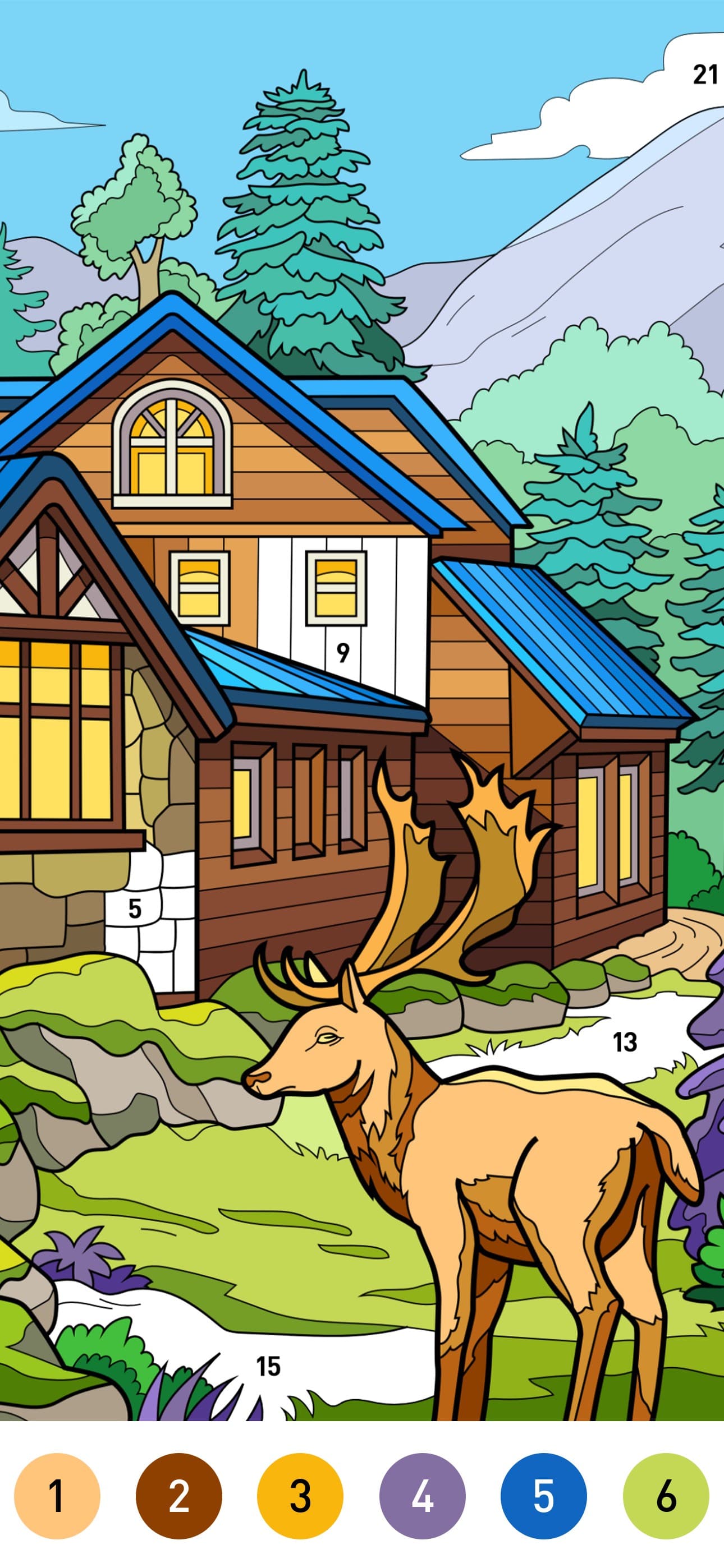 House Color - Paint by number screenshot 3 - screenshot