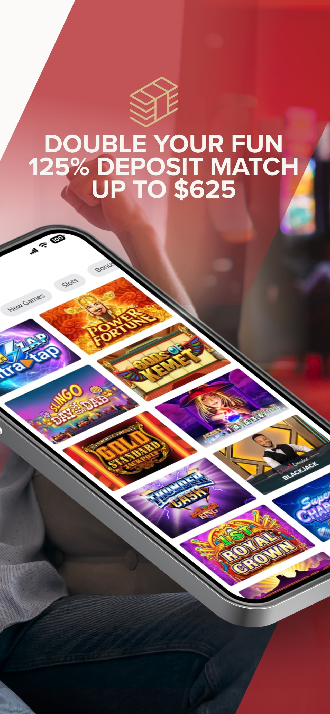 PlayLive! - Casino & Slots screenshot 2 - screenshot
