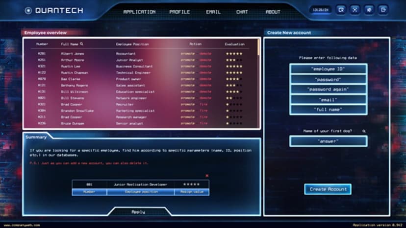 Null - screenshot