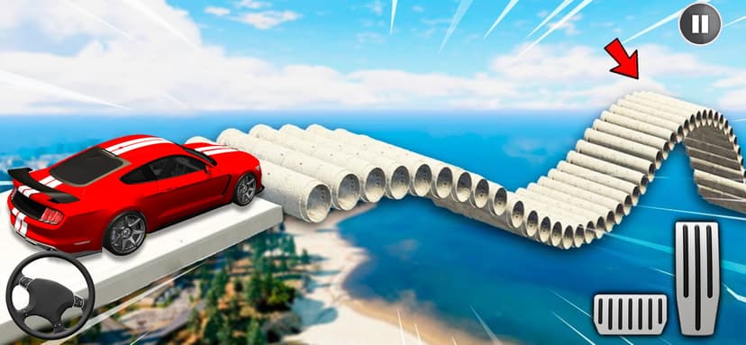 Muscle Car Stunts - Car Games screenshot 3 - screenshot