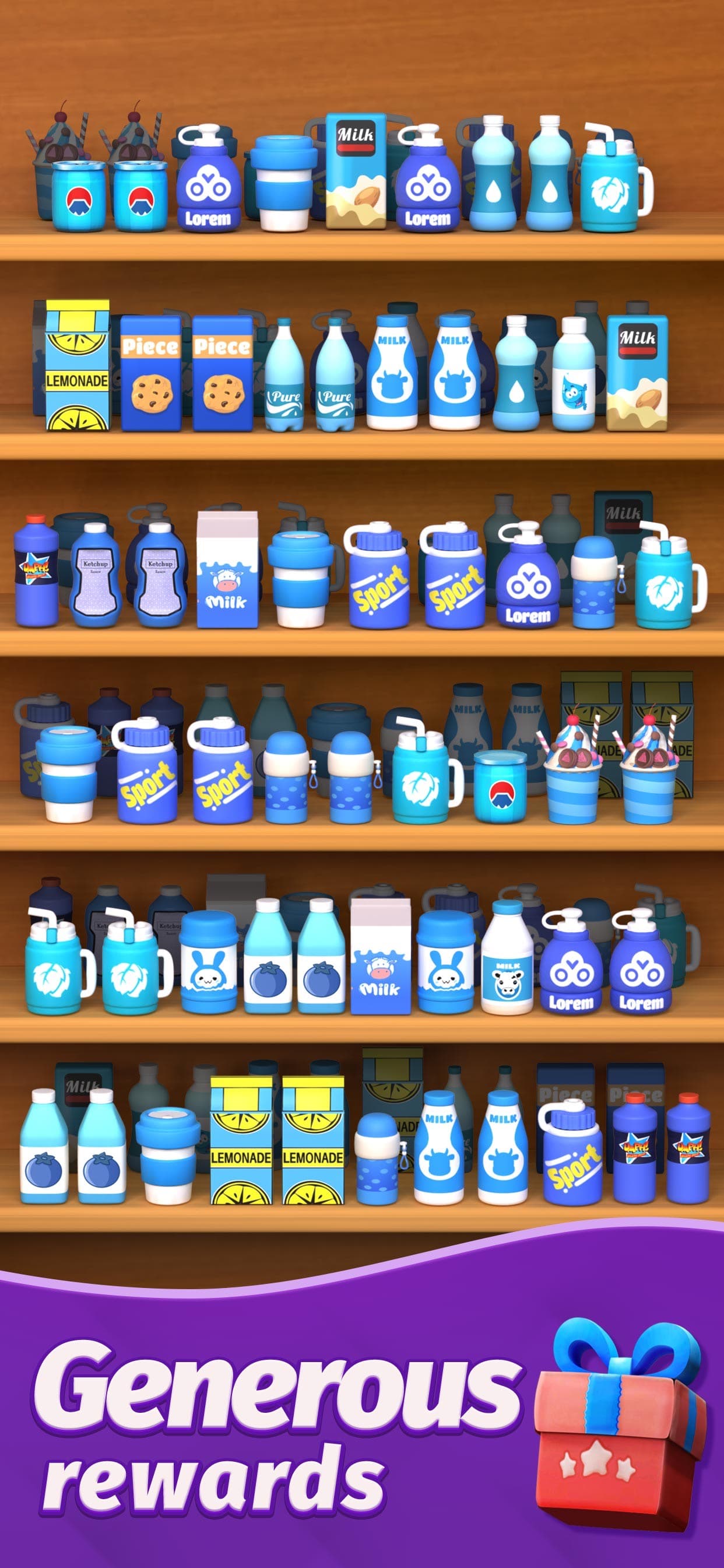 Goods Sort™ - Triple Master 3D screenshot 3 - screenshot