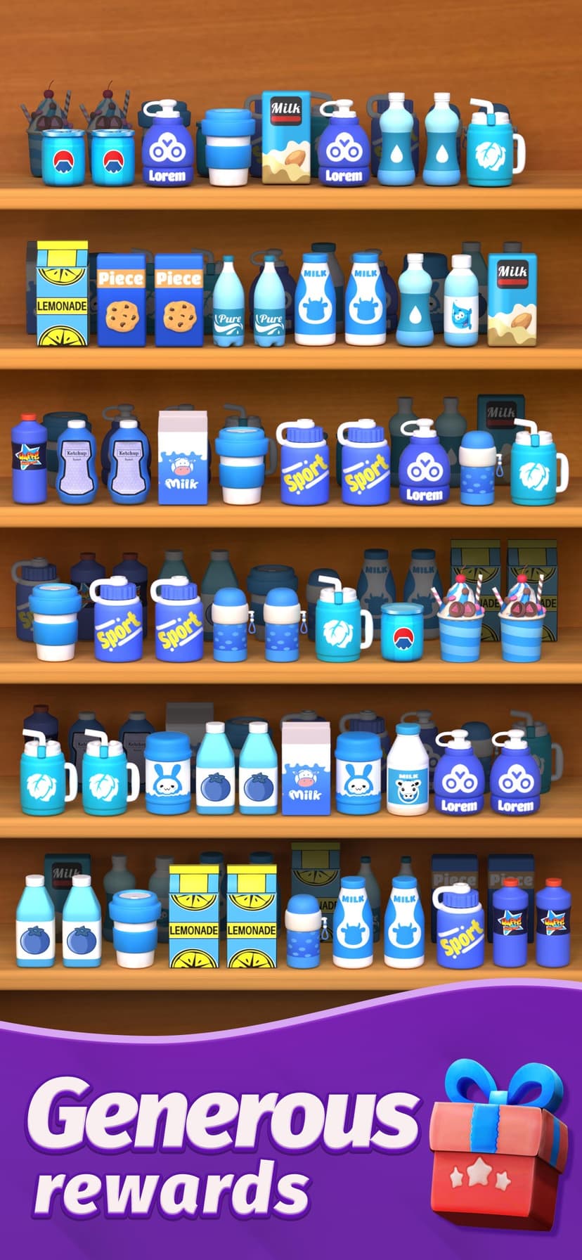 Goods Sort™ - Triple Master 3D screenshot 3 - screenshot