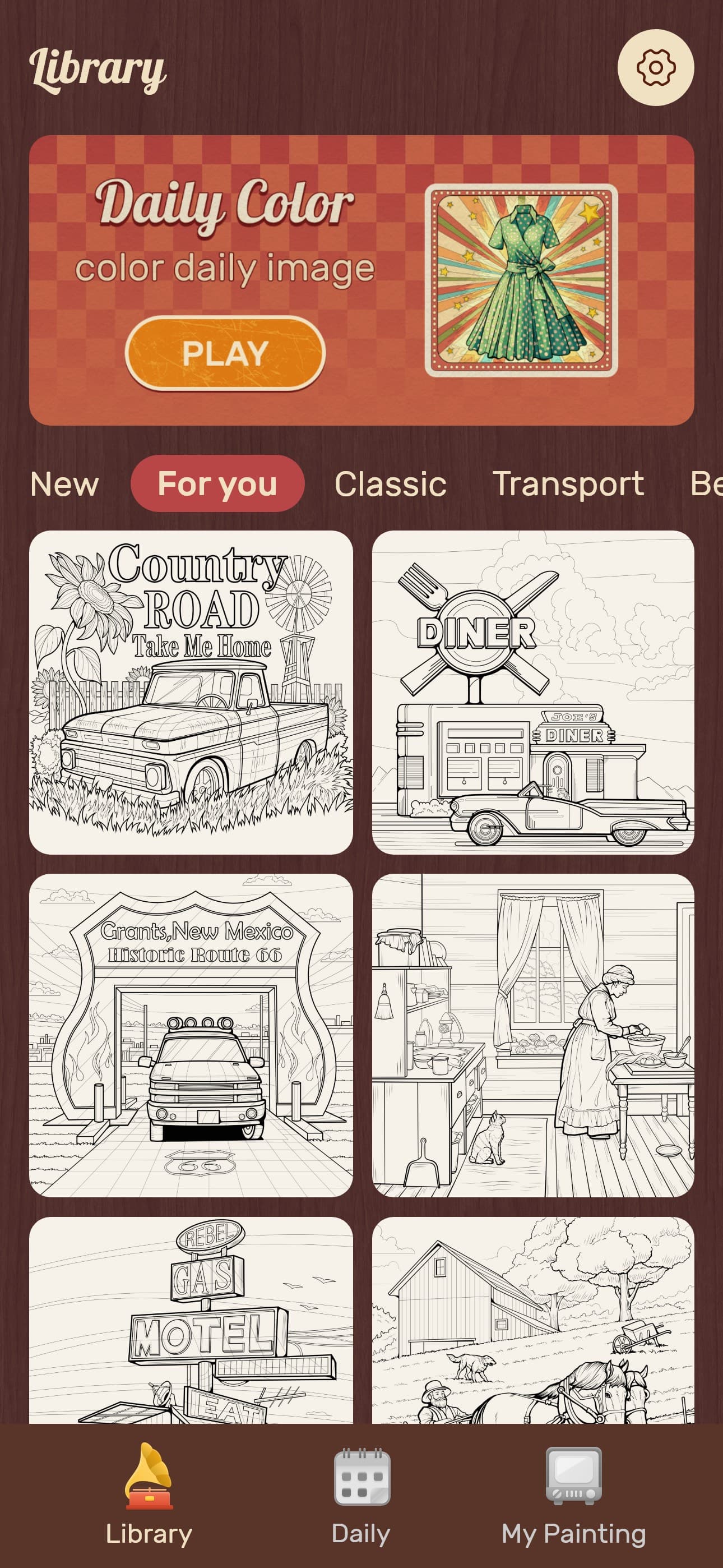 Nostalgia Color by number game screenshot 8 - screenshot