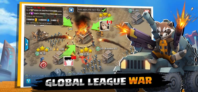X-War: Clash of Zombies screenshot 4 - screenshot