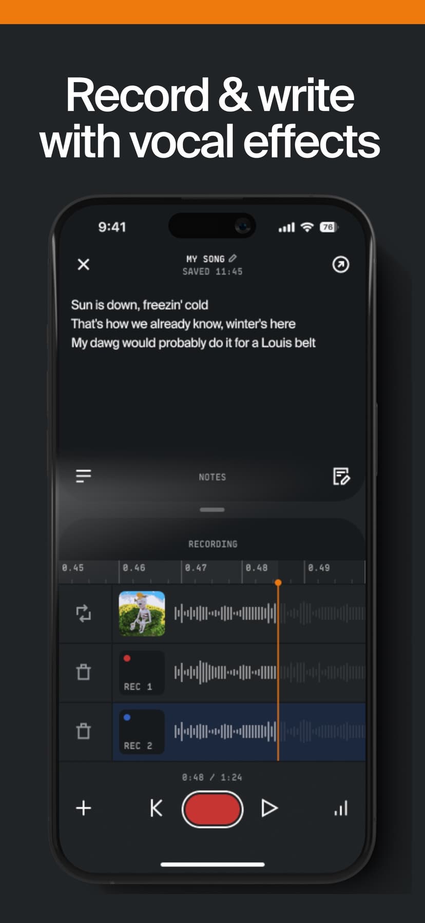 Offtop - Music Studio screenshot 3 - screenshot