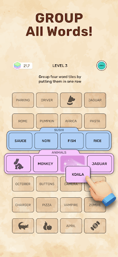 Connect Word: Association Game screenshot 1 - screenshot