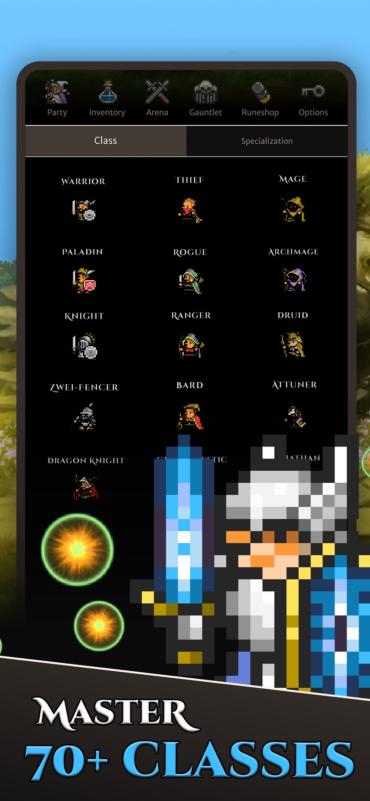 Hero of Aethric: 8 Bit Fantasy screenshot 4 - screenshot