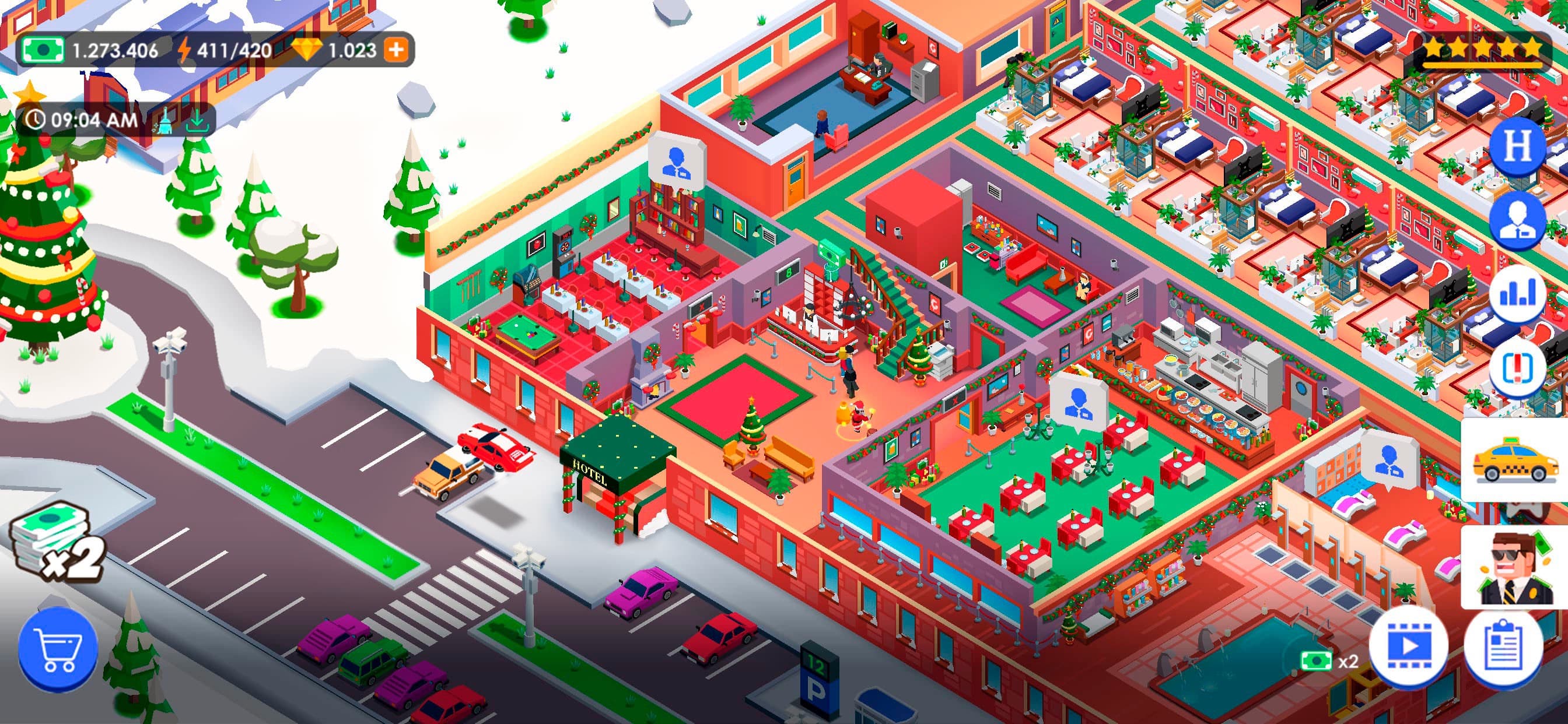 Idle Hotel Empire Tycoon－Game screenshot 5 - screenshot