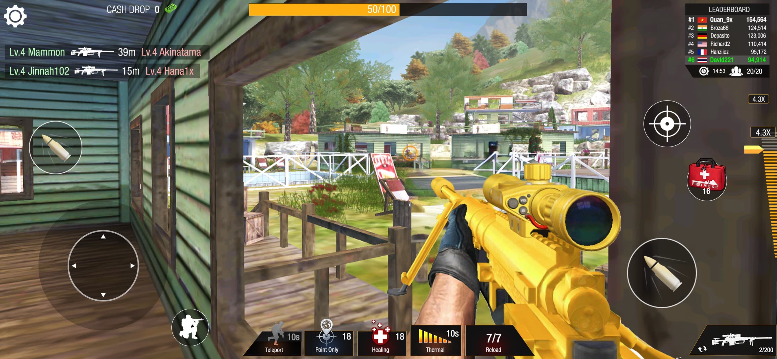 Sniper 3D: Bullet Strike PvP screenshot 9 - screenshot