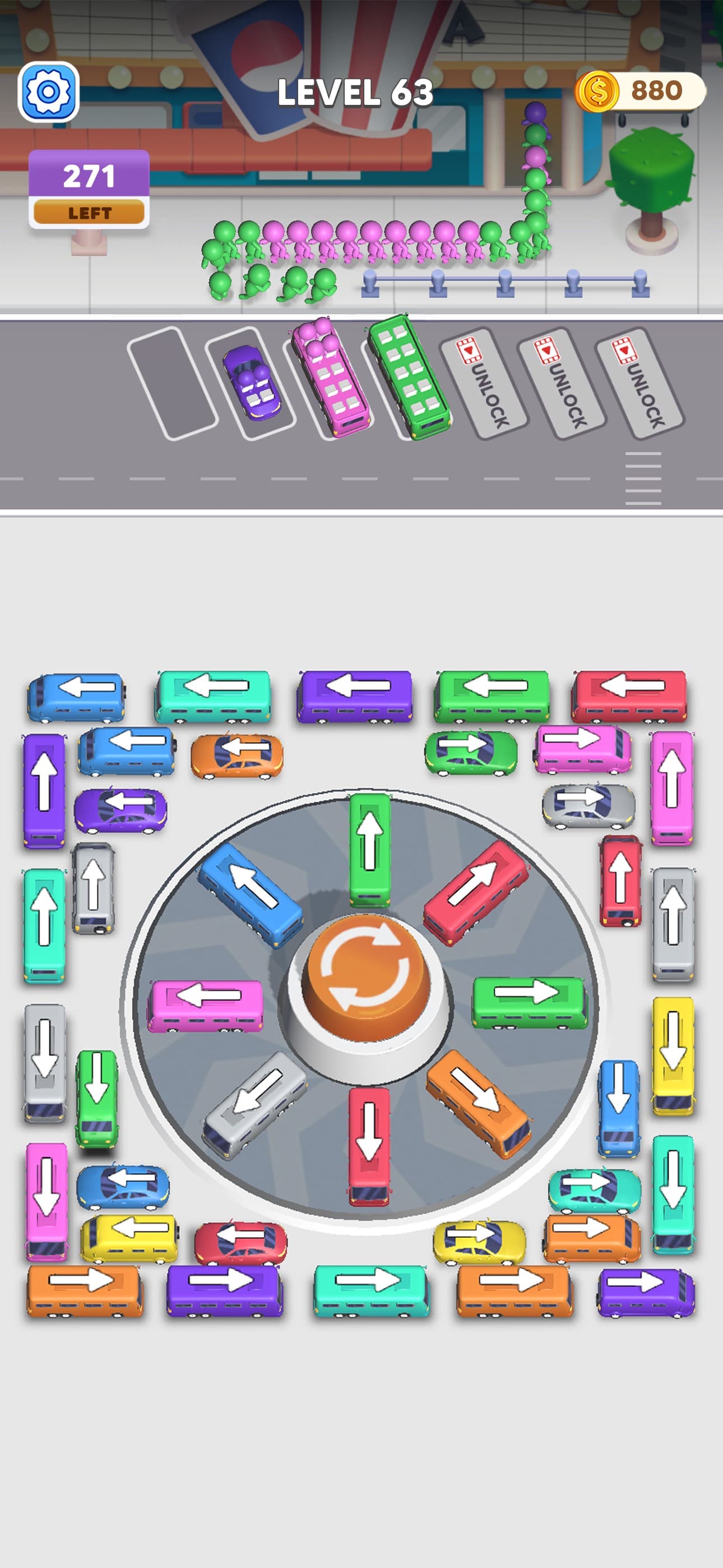 Bus Crazy: Jam Escape screenshot 5 - screenshot