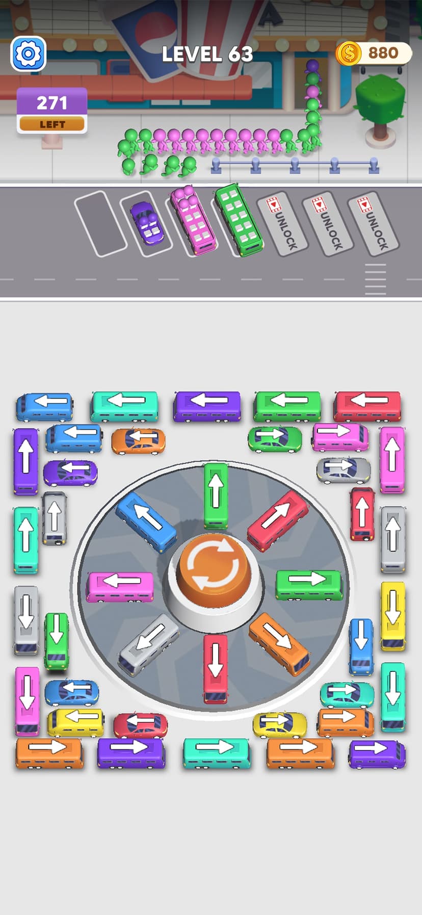 Bus Crazy: Jam Escape screenshot 5 - screenshot