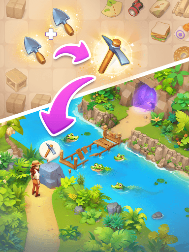 Merge Adventure: Travel Games screenshot 13 - screenshot