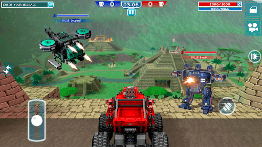 Blocky Cars online games screenshot 2 - screenshot