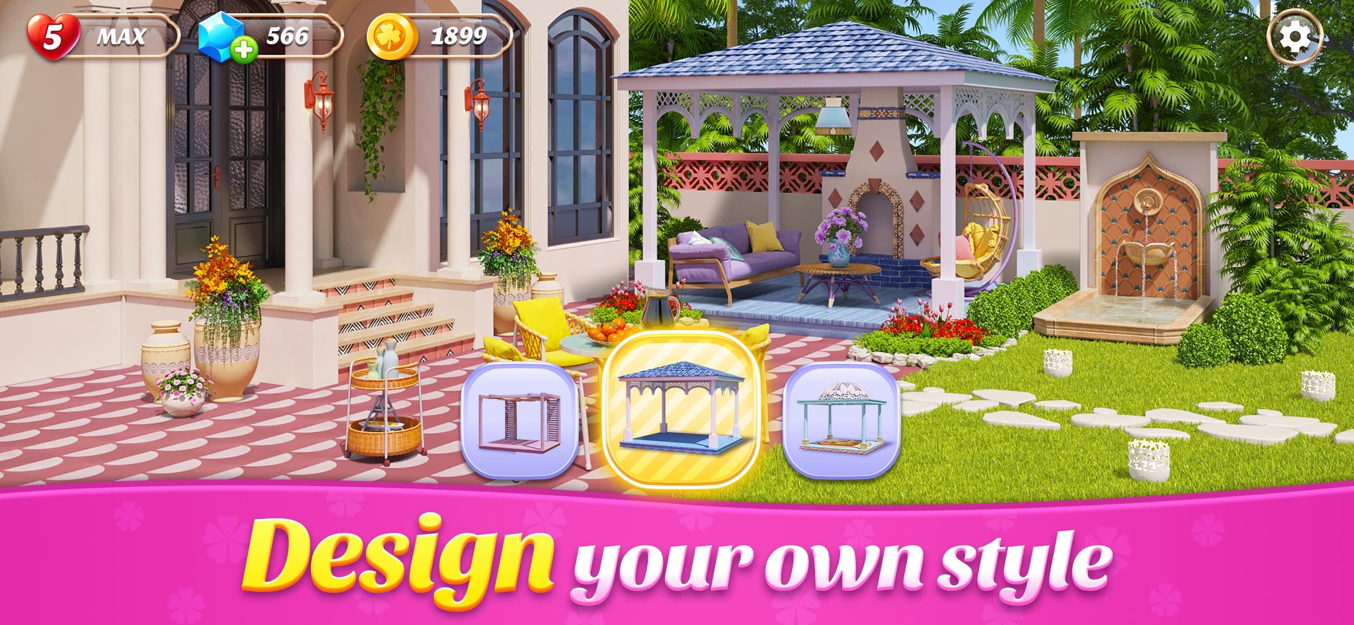 Space Decor:Villa screenshot 2 - screenshot