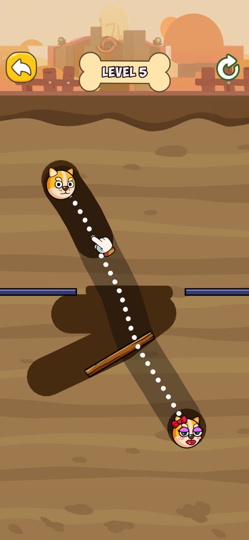 Doge Puzzle: Draw Love Lines screenshot 3 - screenshot