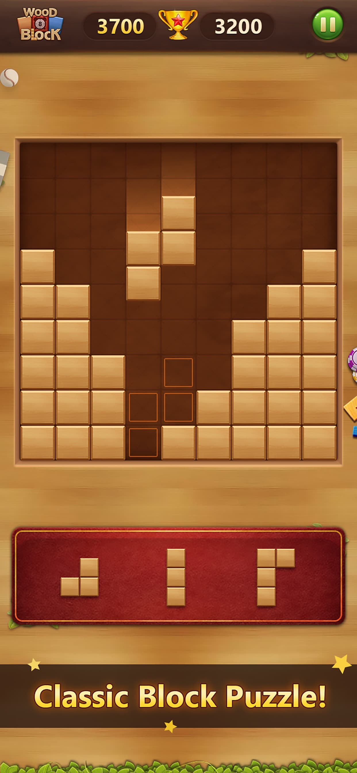 Wood Block Puzzle Classic screenshot 2 - screenshot
