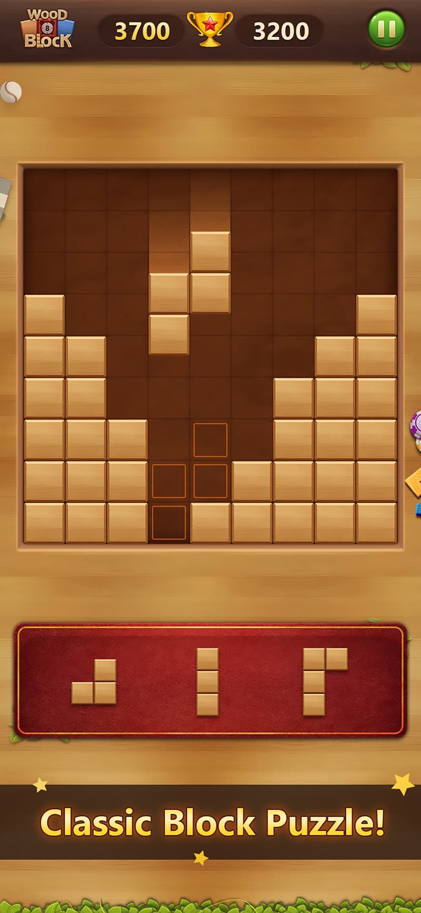Wood Block Puzzle Classic screenshot 2 - screenshot