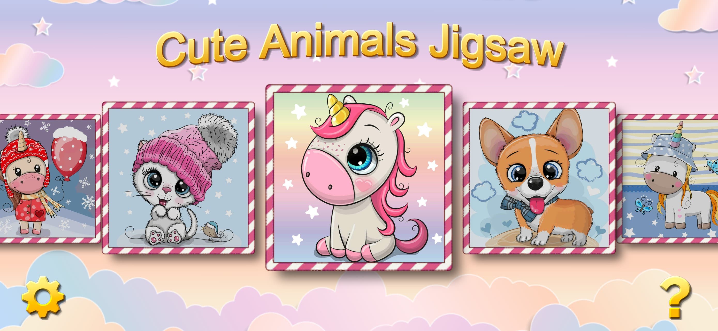 Cute Animals Jigsaw Puzzles screenshot 4 - screenshot