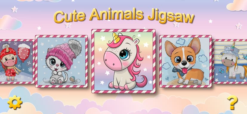 Cute Animals Jigsaw Puzzles screenshot 4 - screenshot