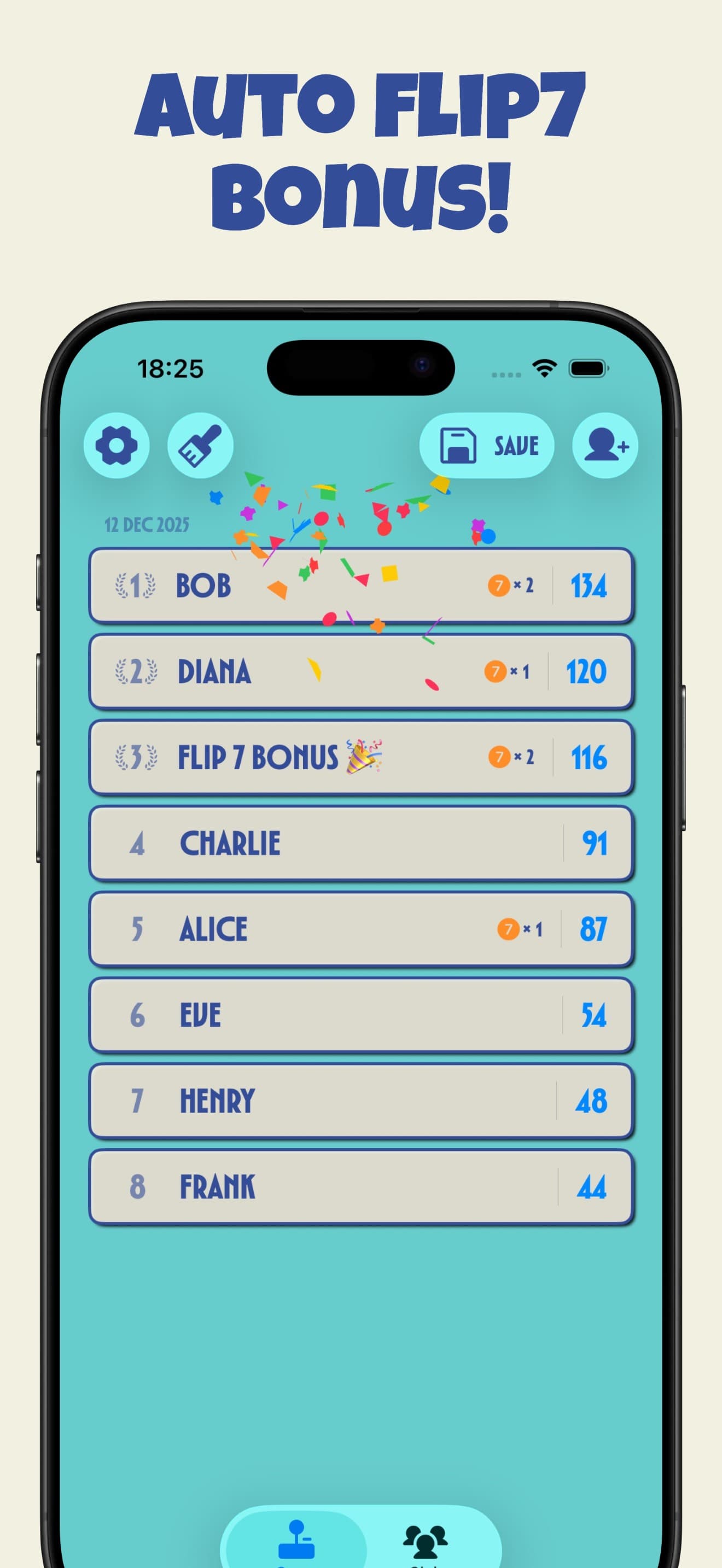 Flip7 Score screenshot 3 - screenshot
