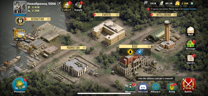 Heroes of War: Idle army game screenshot 4 - screenshot