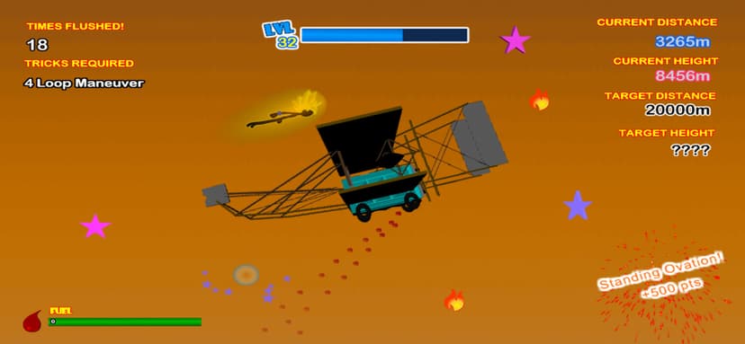 Potty Launch 3:Into Space screenshot 2 - screenshot