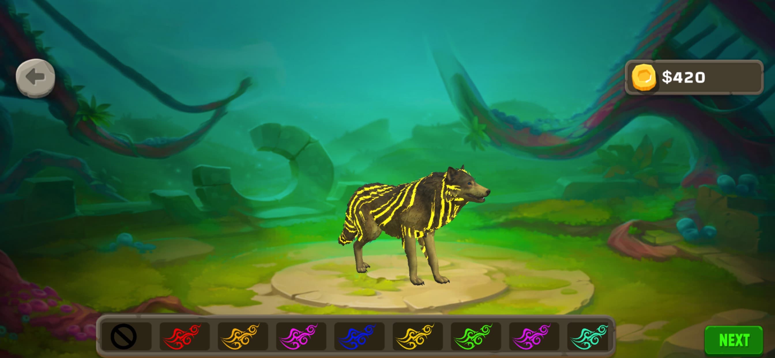 Jungle Wolf Simulator screenshot 3 - screenshot