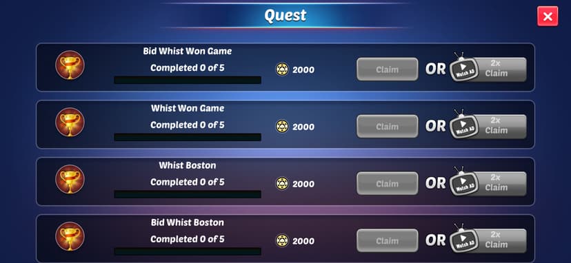Spades Bid Whist: Card Games screenshot 10 - screenshot