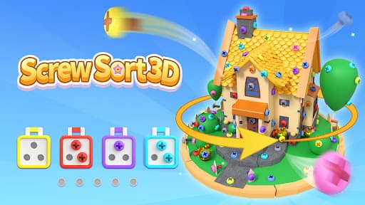 Screw Sort 3D screenshot 2 - screenshot