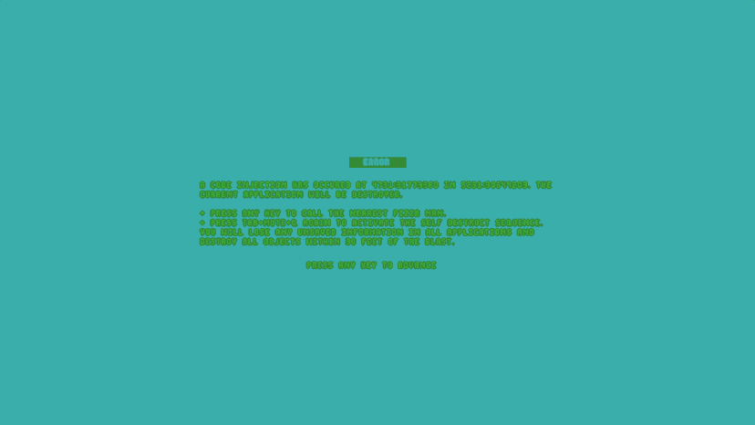Null - screenshot