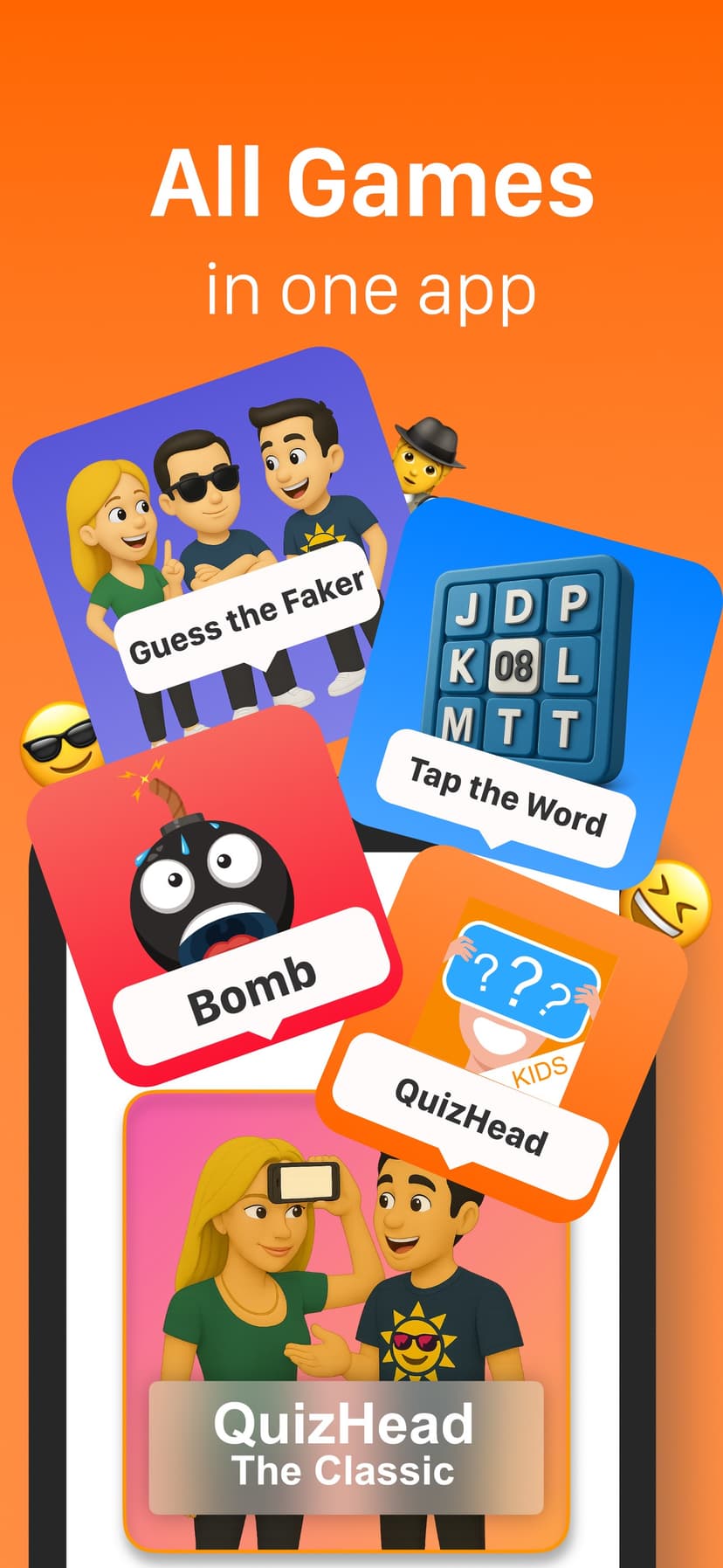 QuizHead - Games World screenshot 7 - screenshot