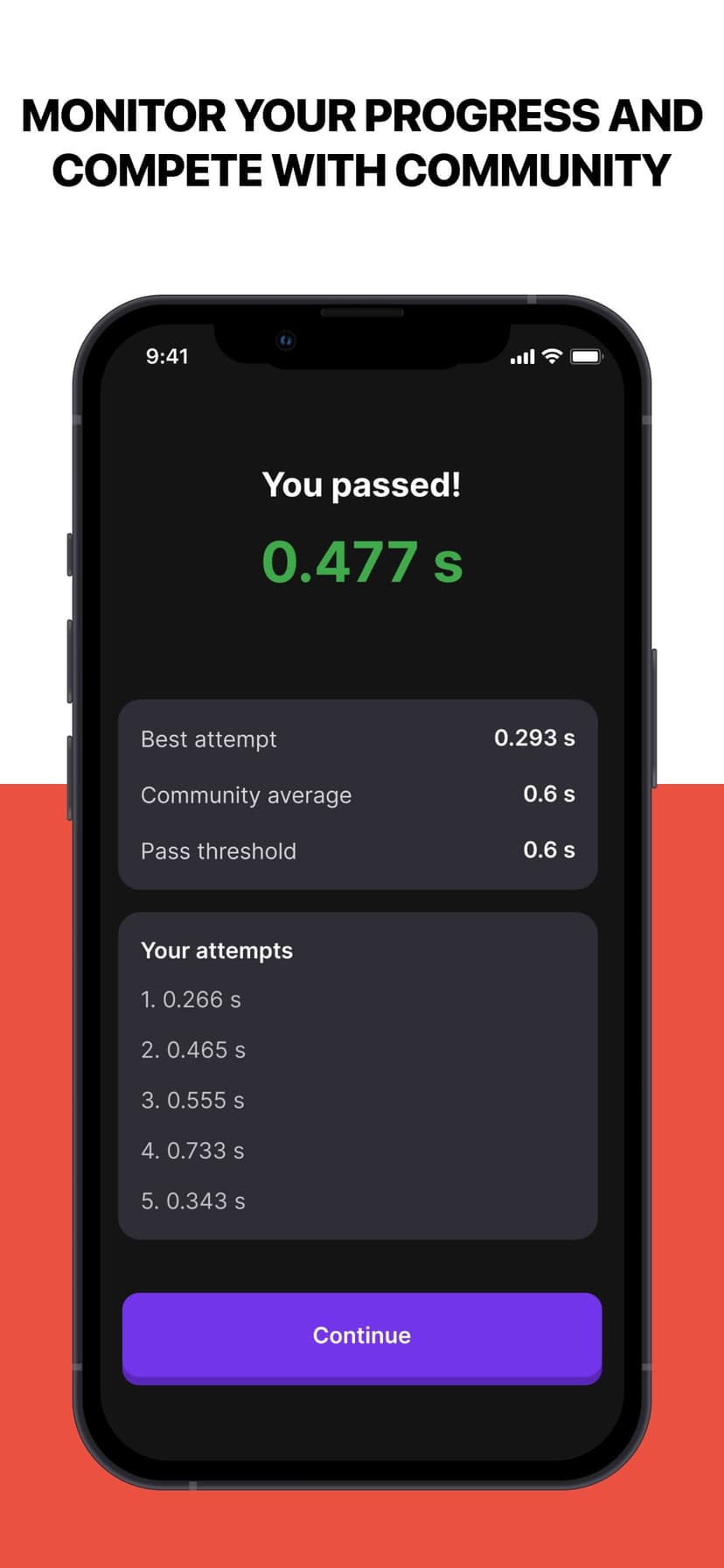 Reaction Time & Reflex Test screenshot 3 - screenshot